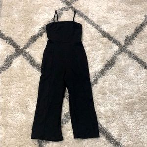 Black jumpsuit boot cut flare